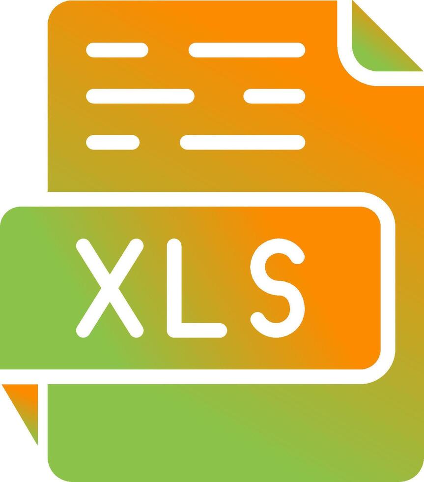 XLS Vector Icon