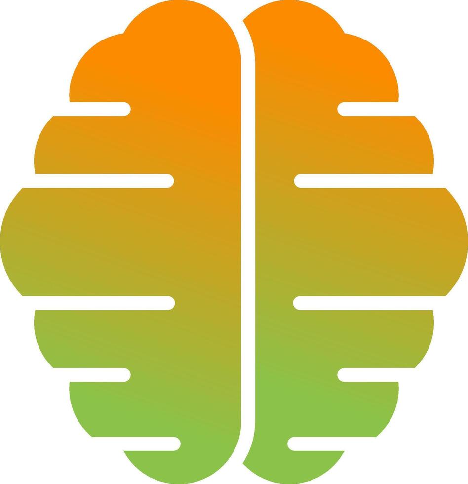 icono de vector de cerebro