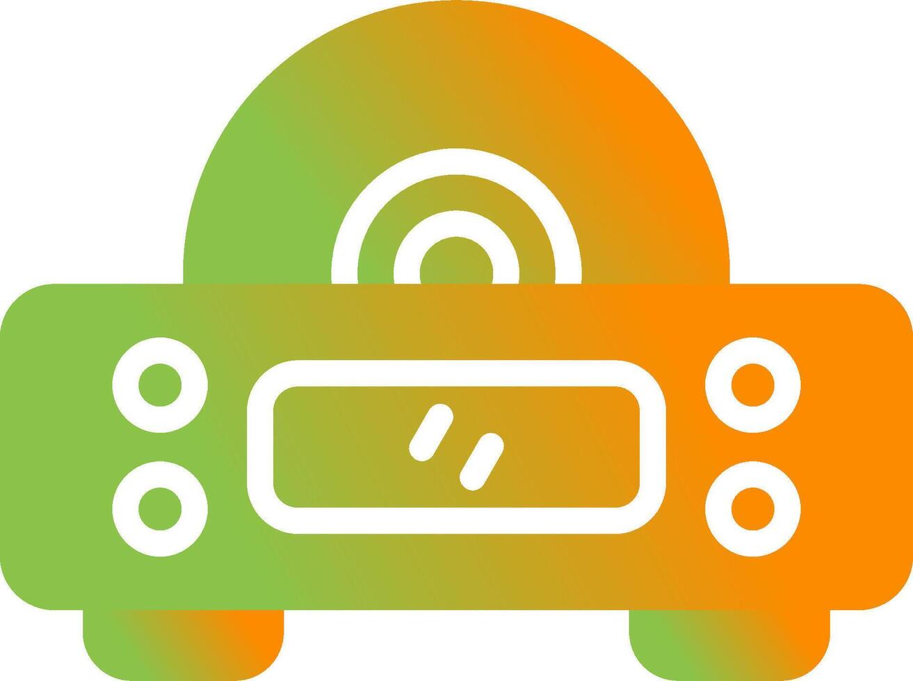 Cd Player Vector Icon