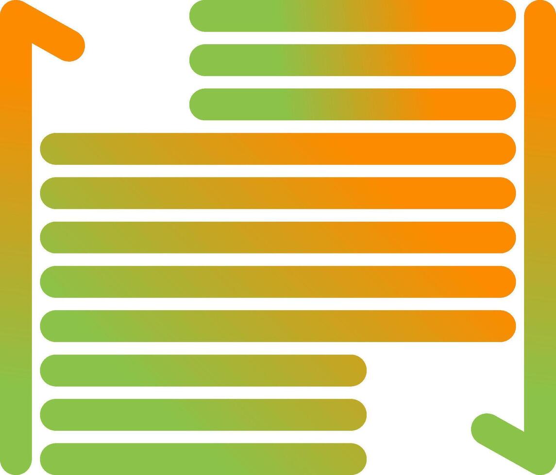 Indent Vector Icon