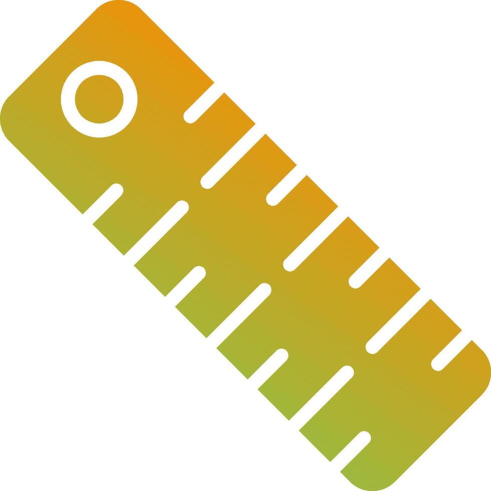 Ruler Vector Icon