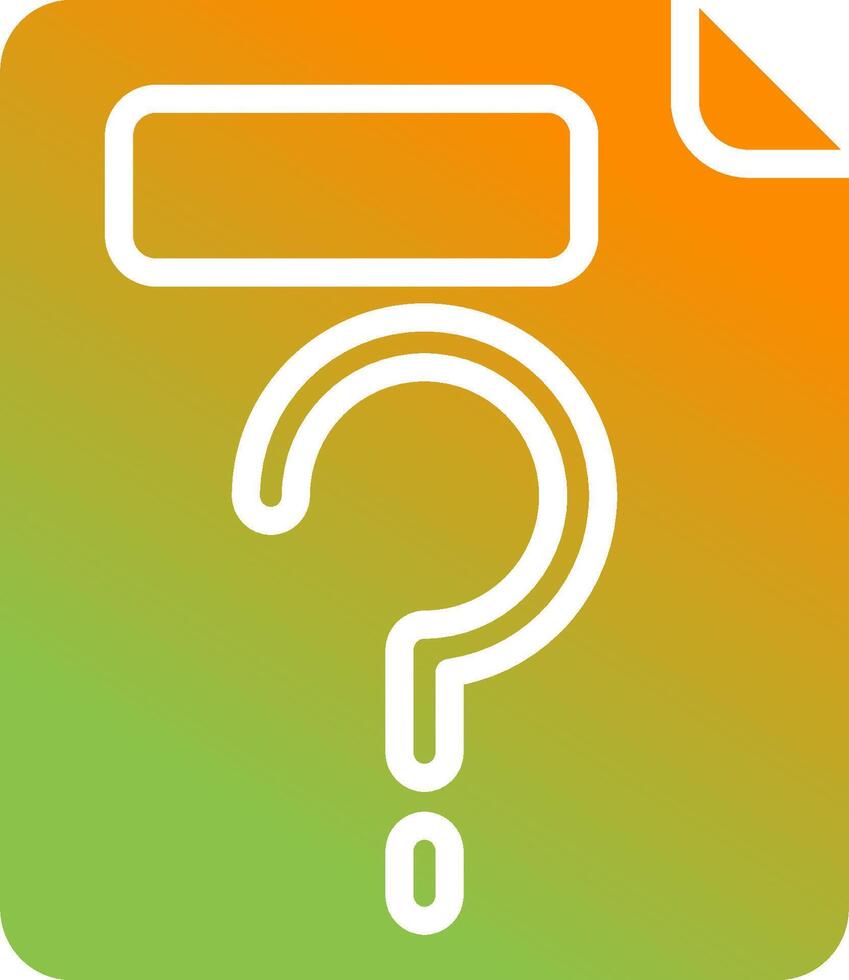 Unknown Vector Icon