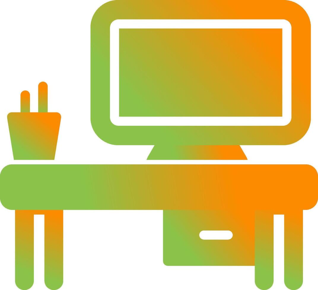 Computer Vector Icon