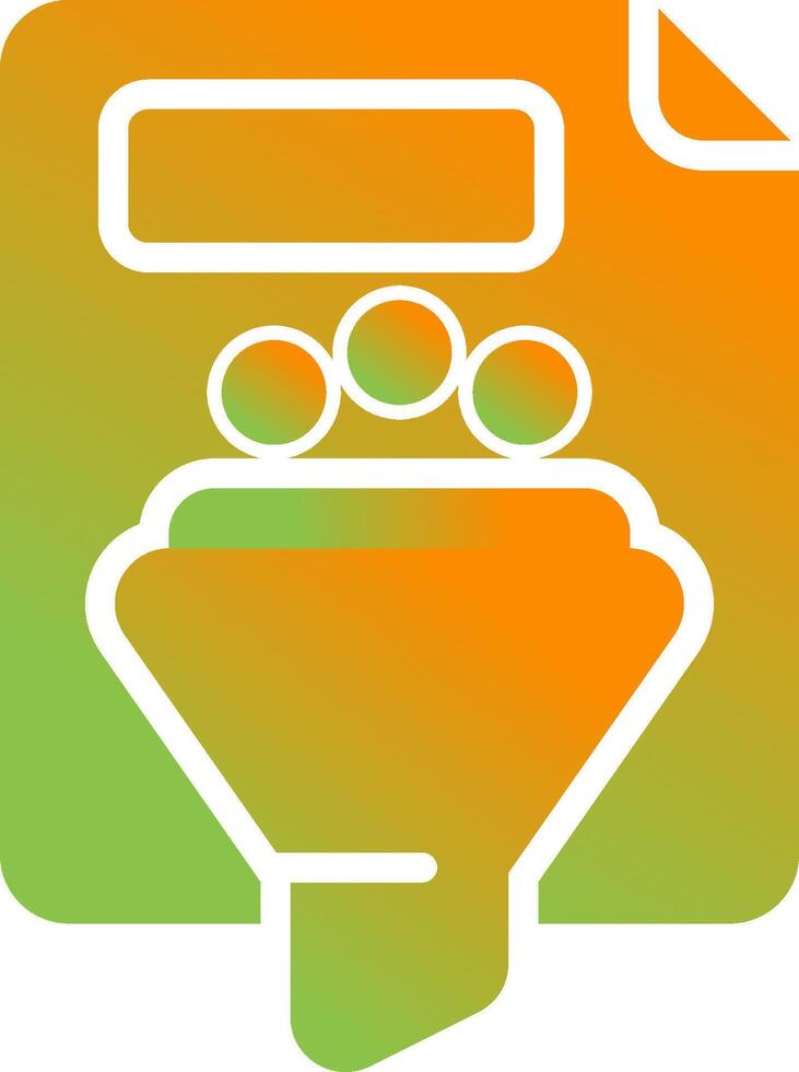Filtering Vector Icon