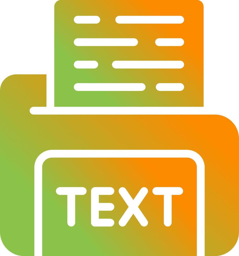 Text File Vector Icon 40044843 Vector Art at Vecteezy