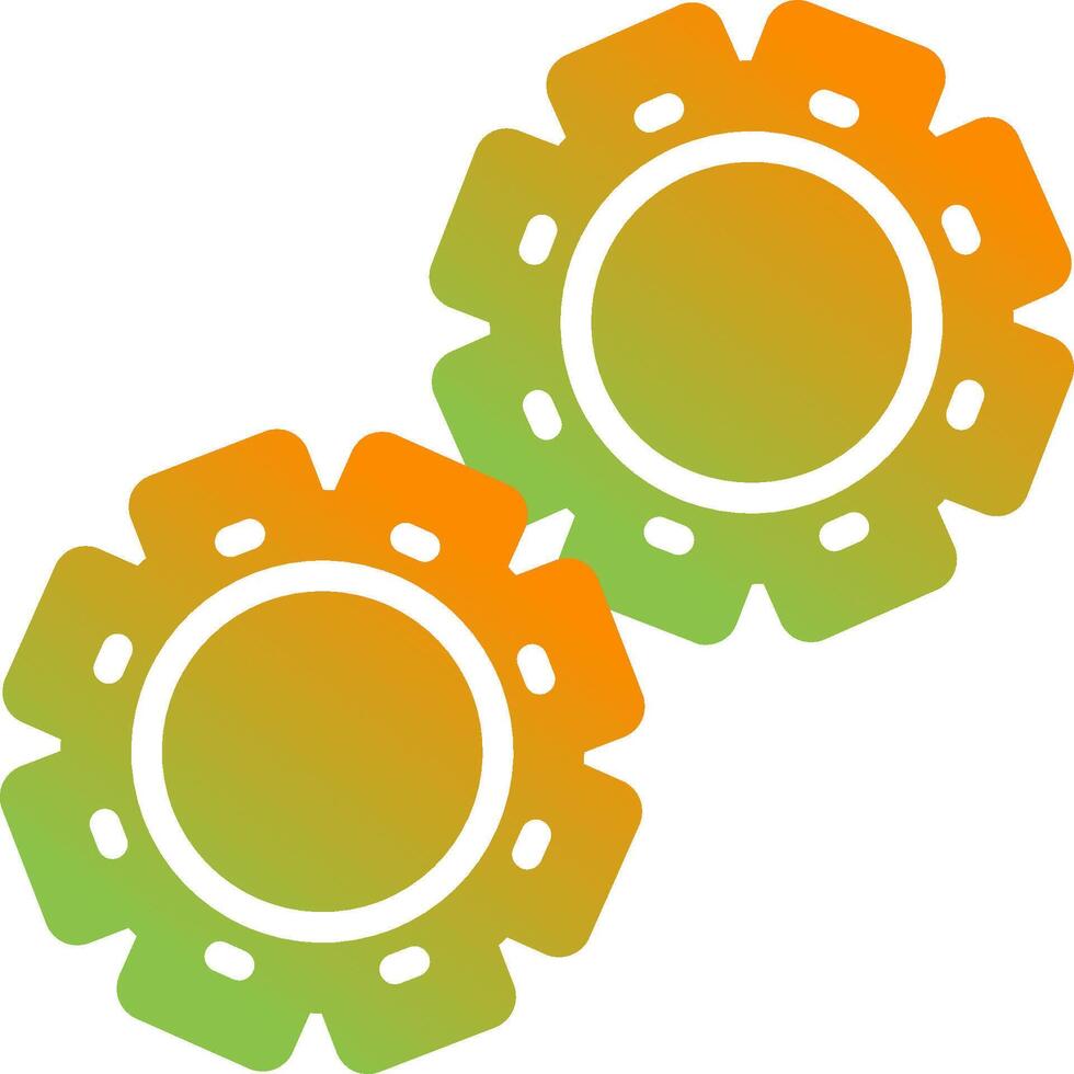 Gears Vector Icon