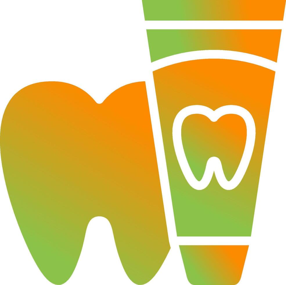 Toothpaste Vector Icon