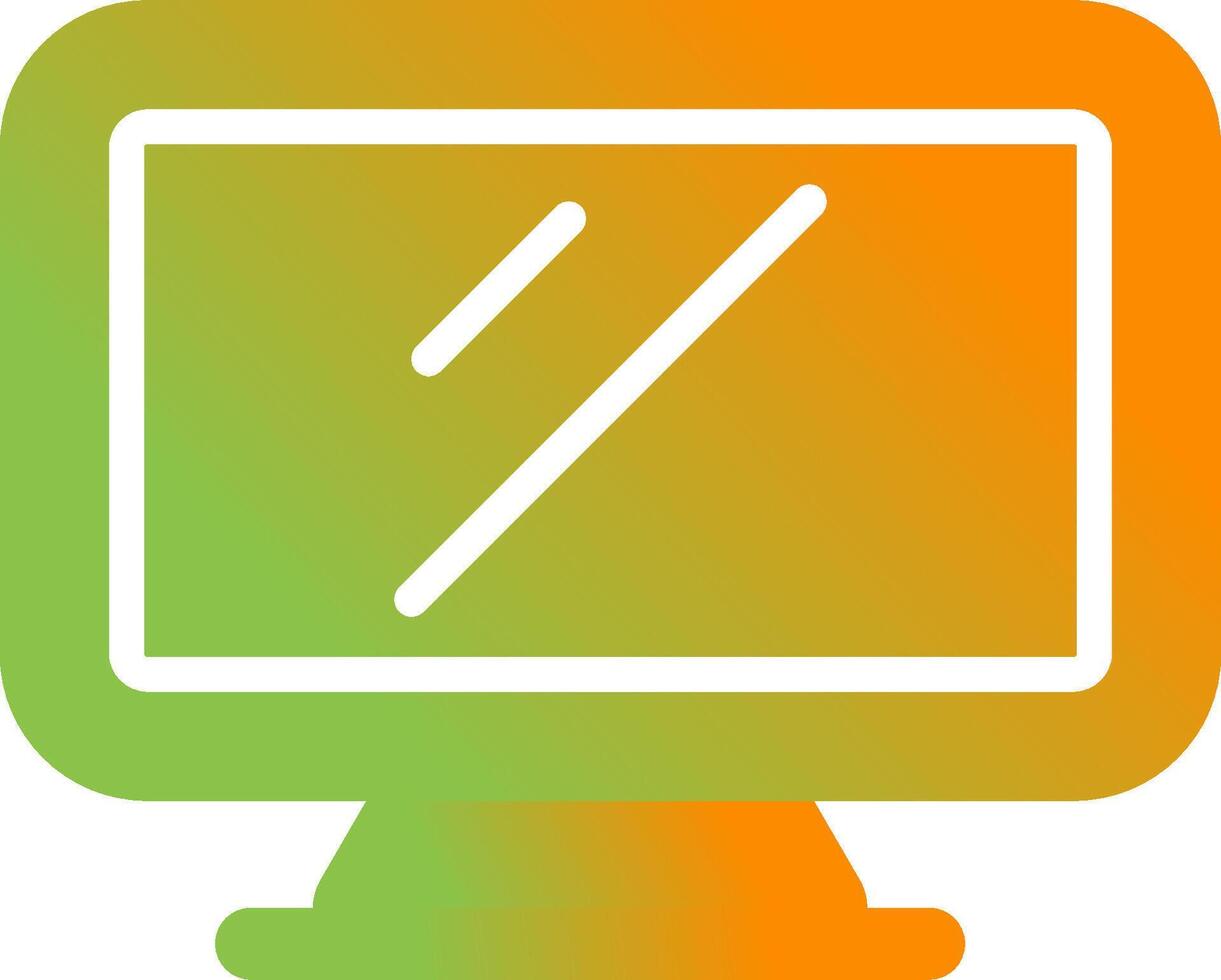 Computer Vector Icon