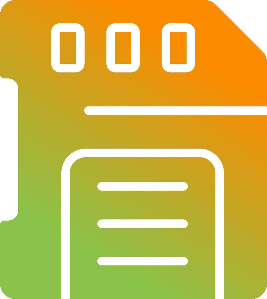 Sd Card Vector Icon