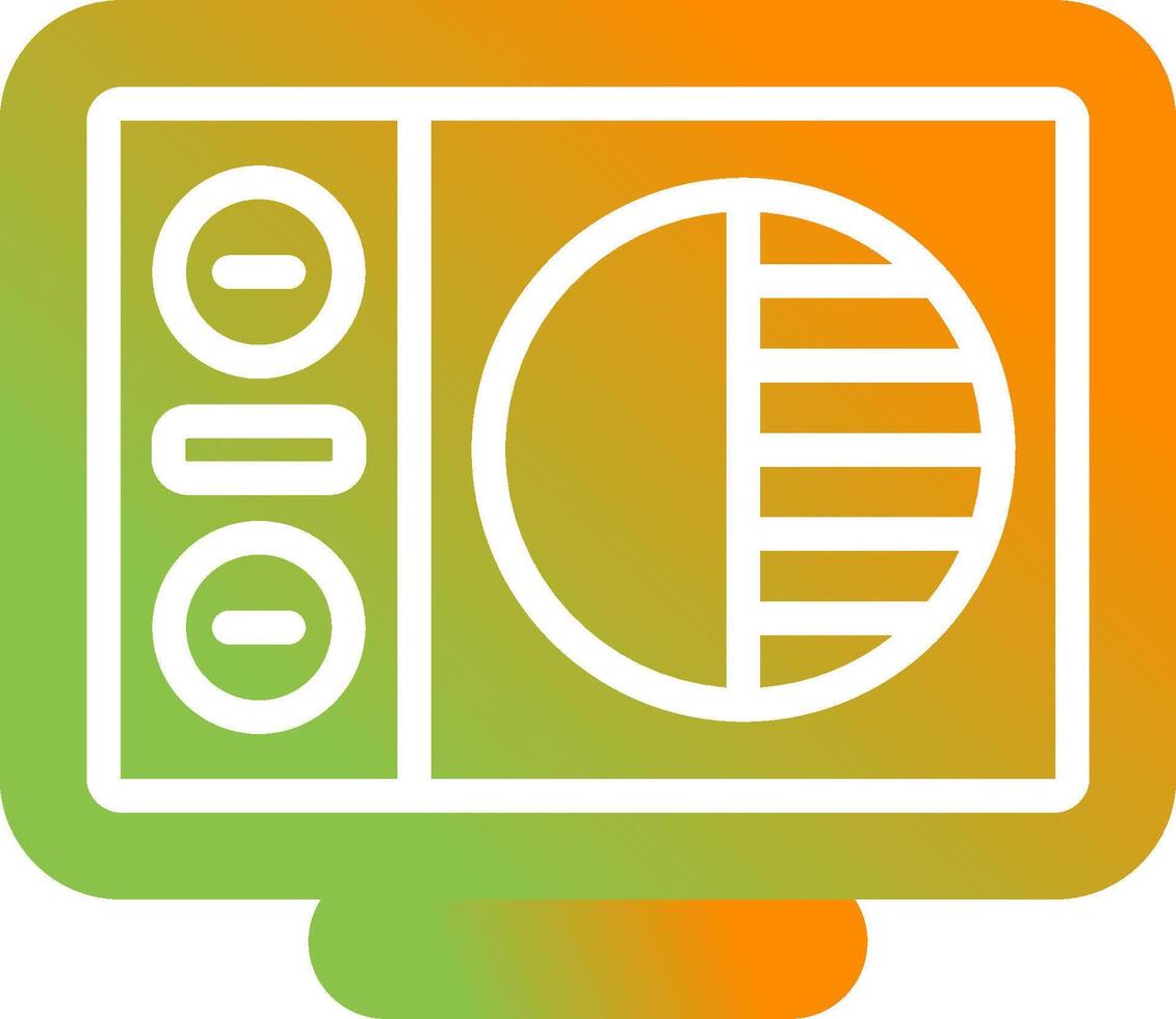 Desktop Computer Vector Icon