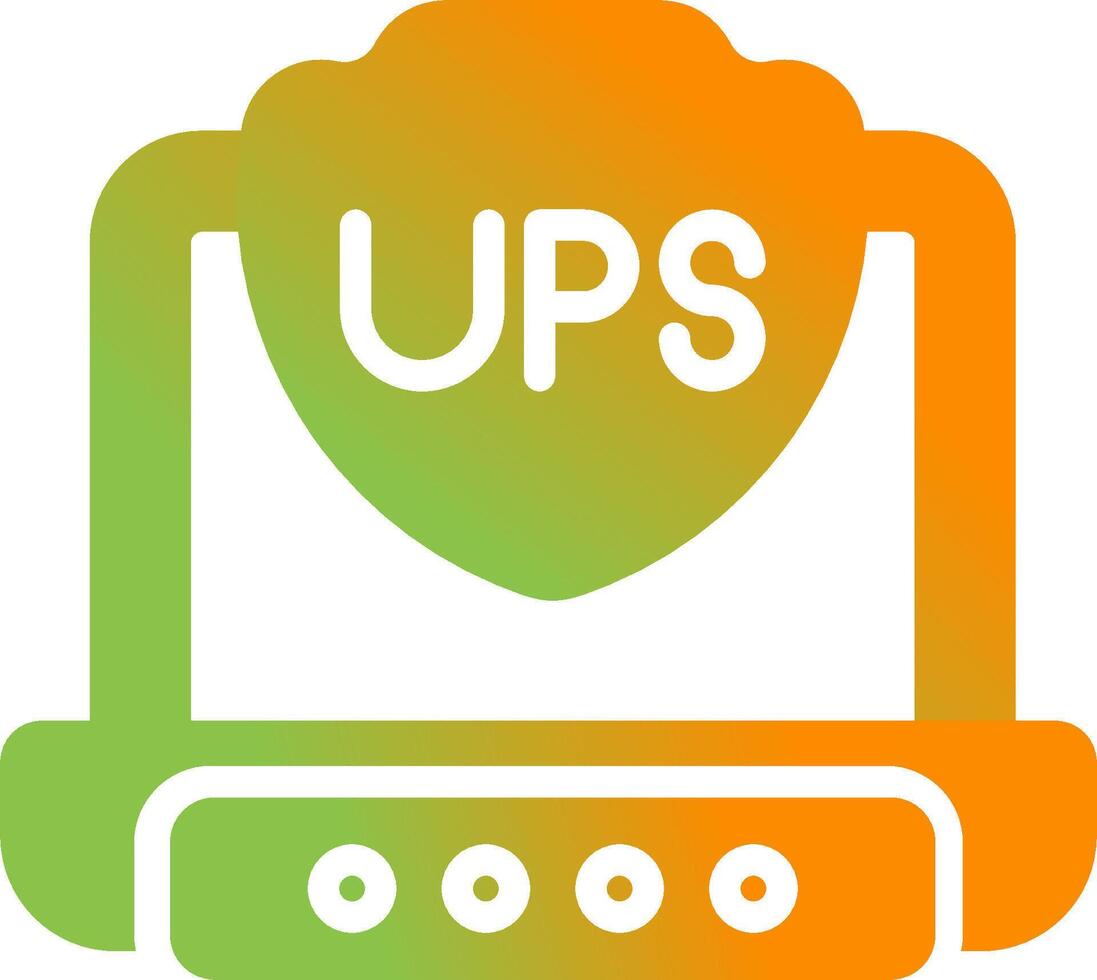 UPS Vector Icon