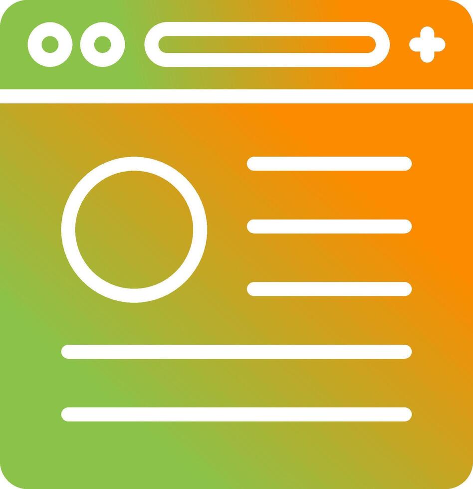 Browser Vector Icon