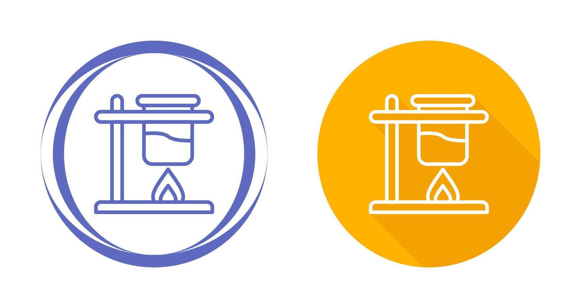 Bunsen Burner Vector Icon