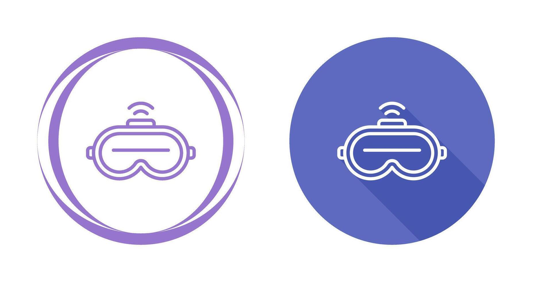 Augmented Reality Headset Vector Icon