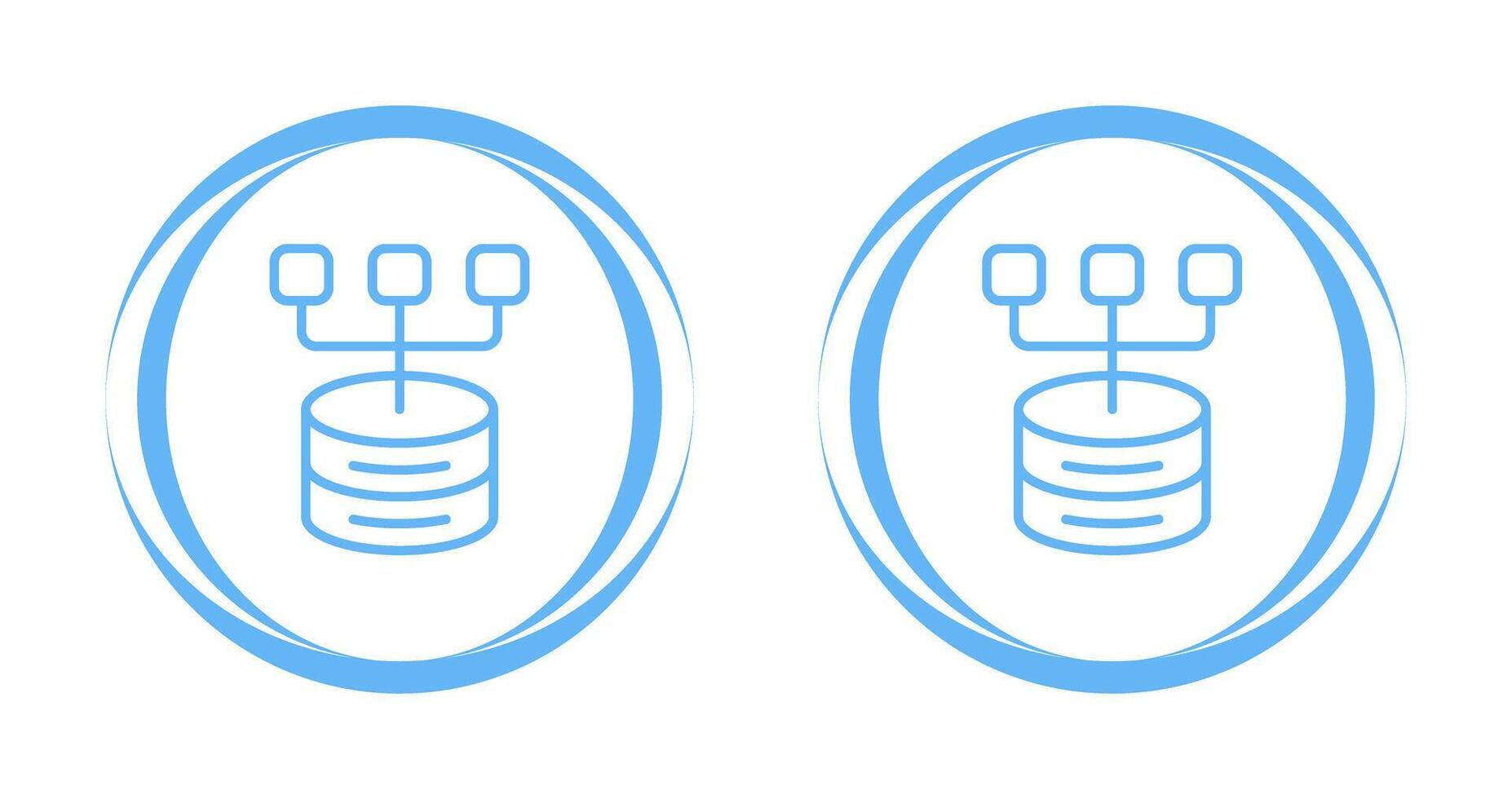Data Modeling Vector Icon