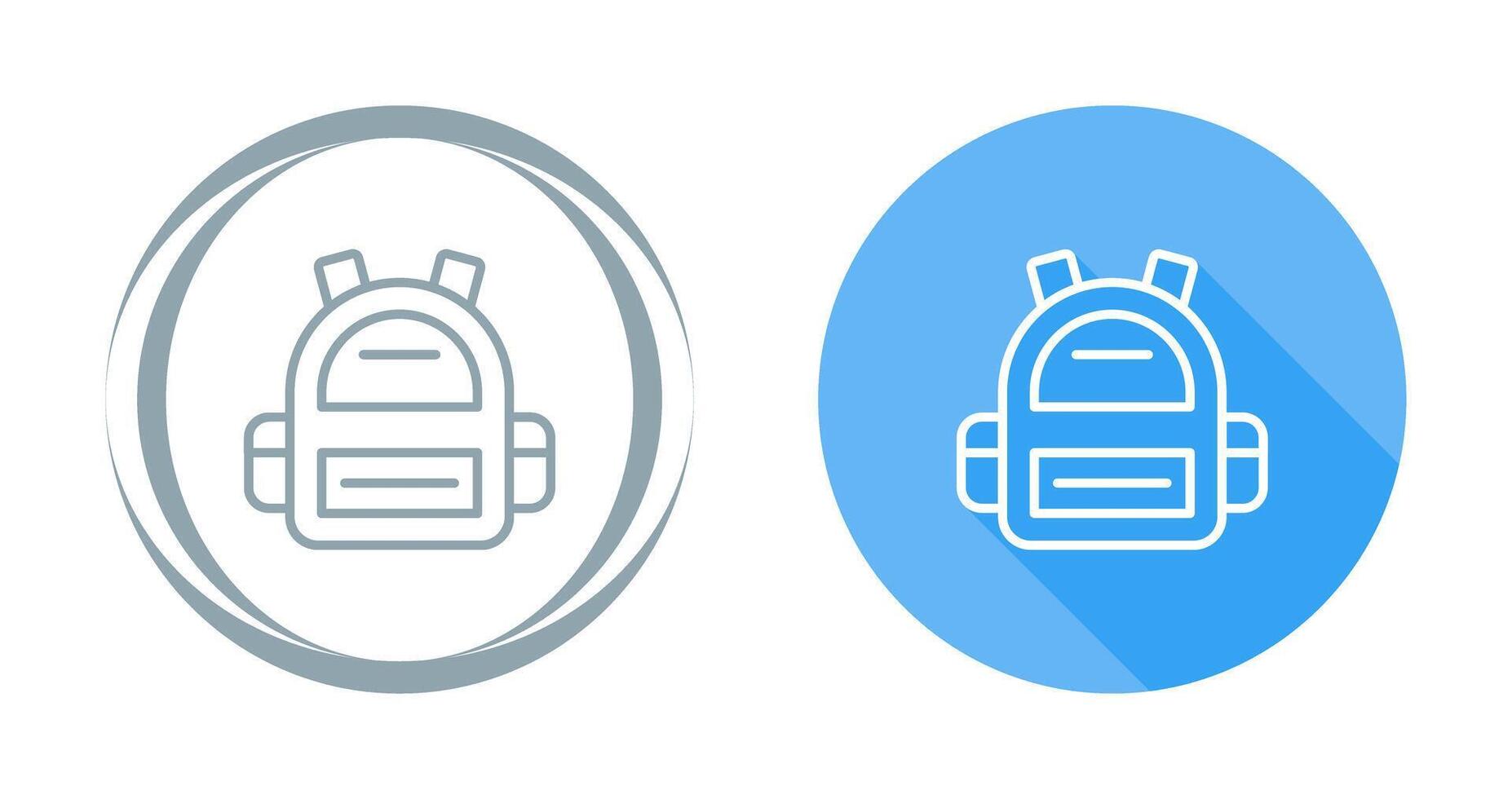 Backpack Vector Icon