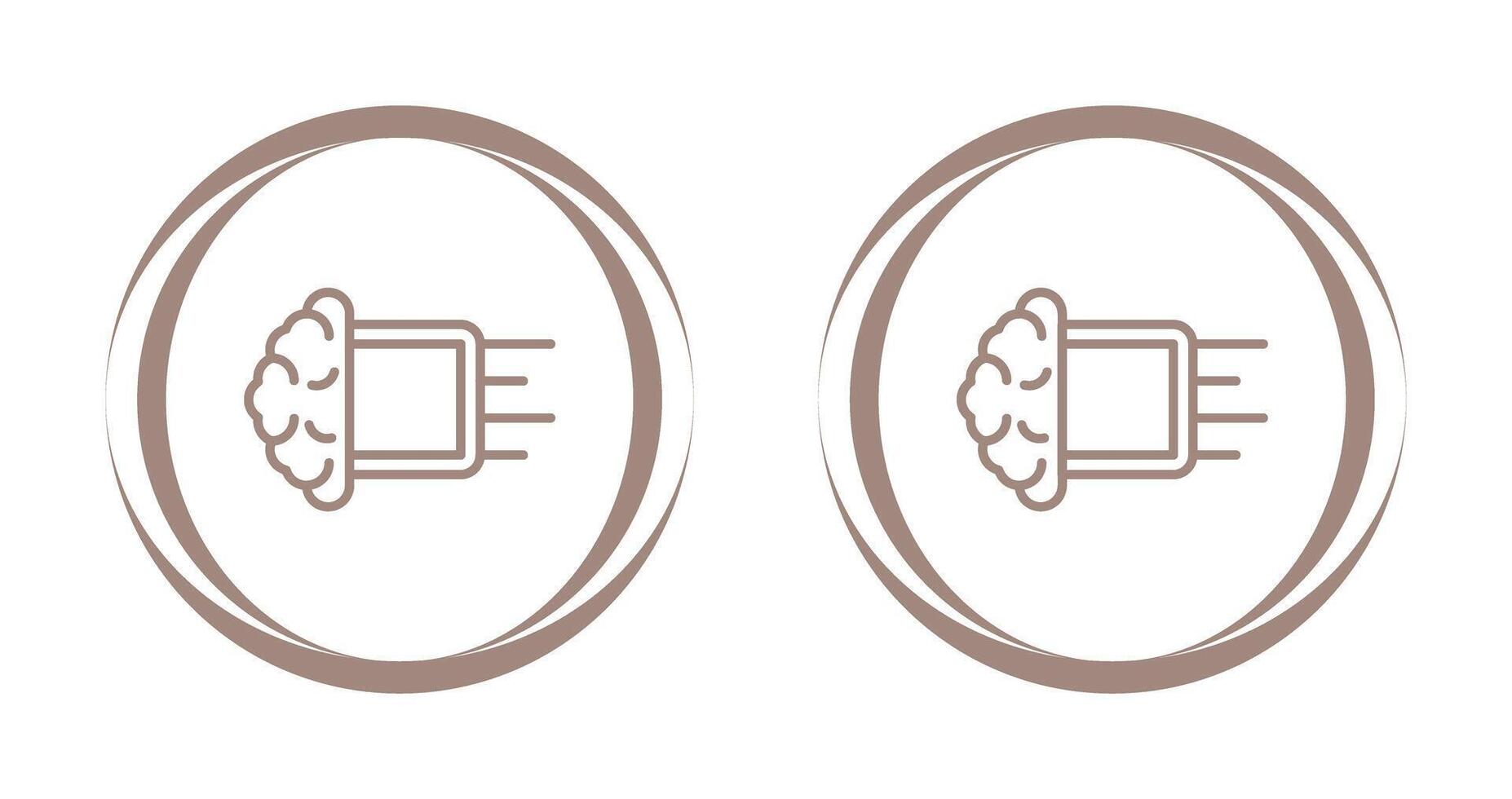 Machine Learning Vector Icon