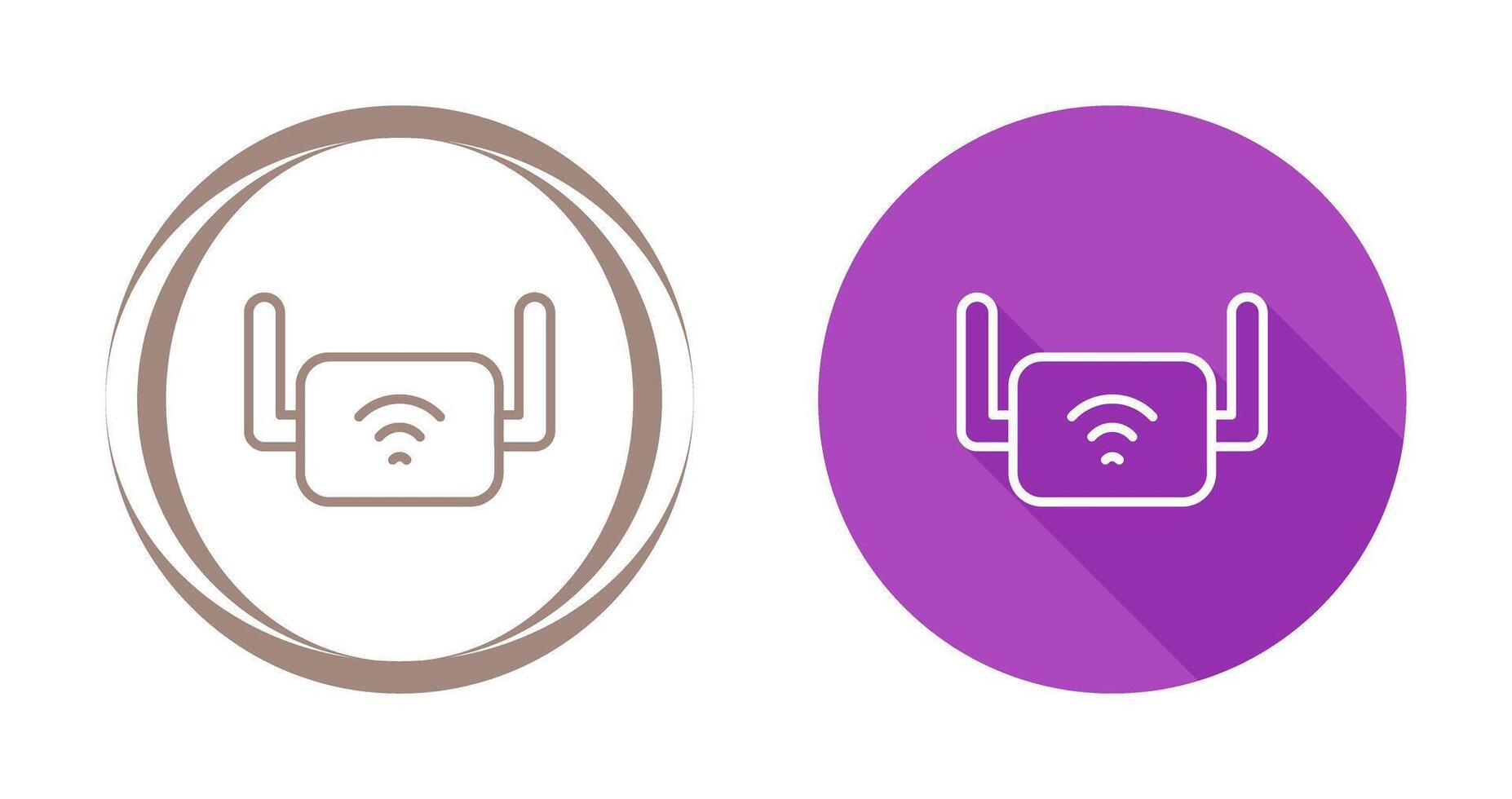 Wi-Fi Range Extender Vector Icon