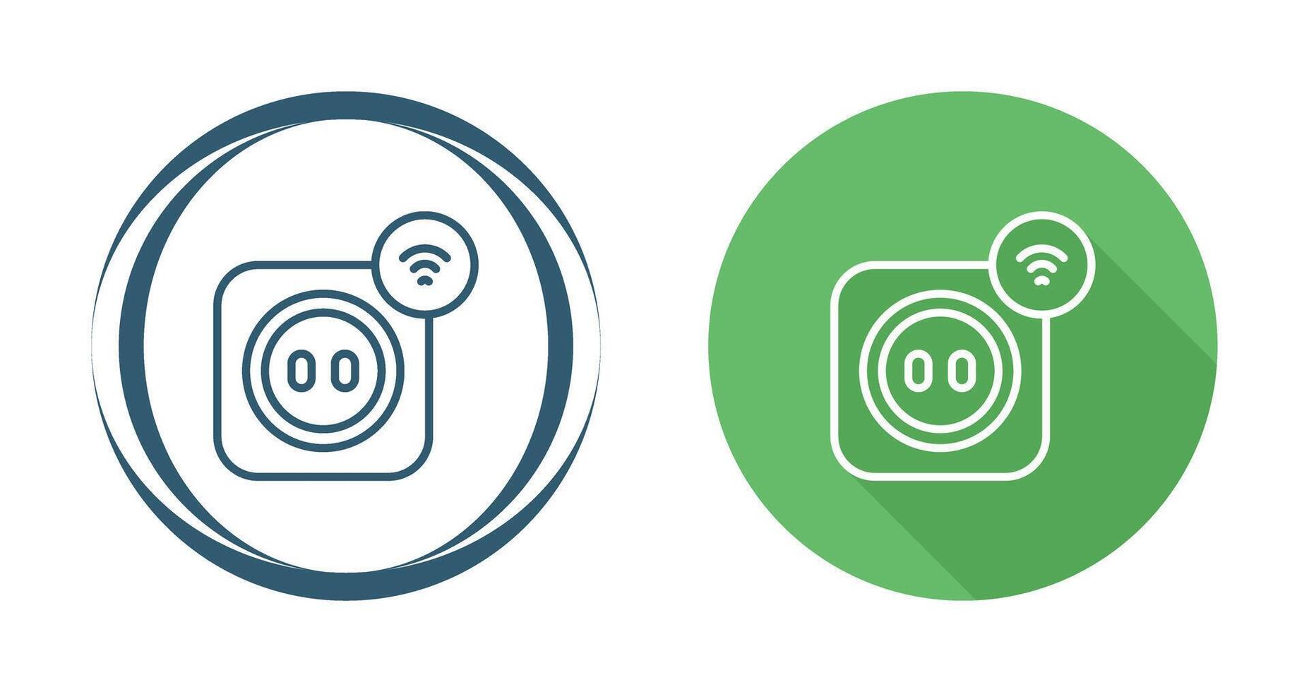 Smart Plug Vector Icon