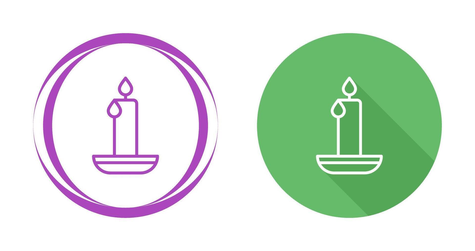 Emergency candle Vector Icon