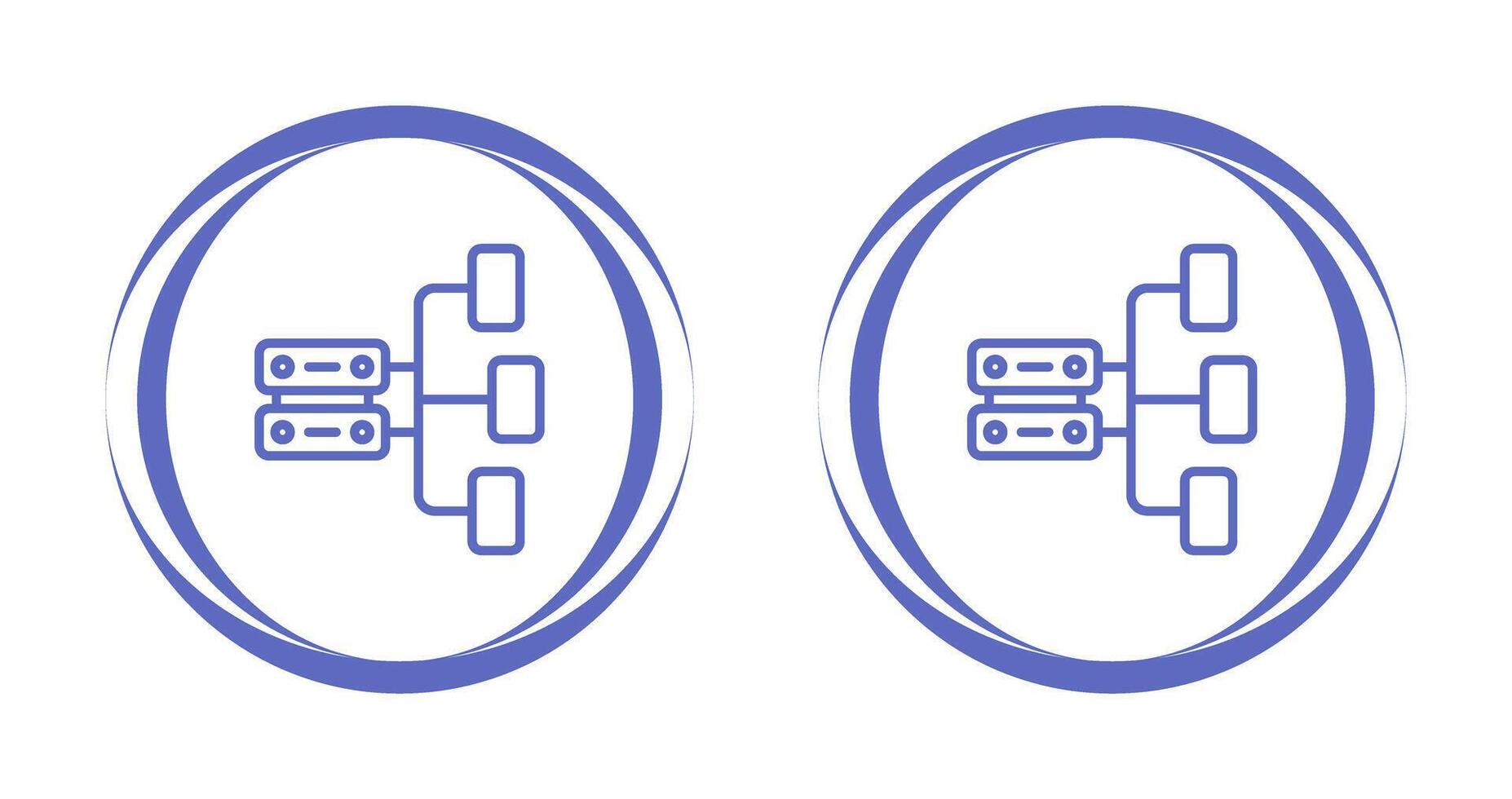 Data Architecture Vector Icon