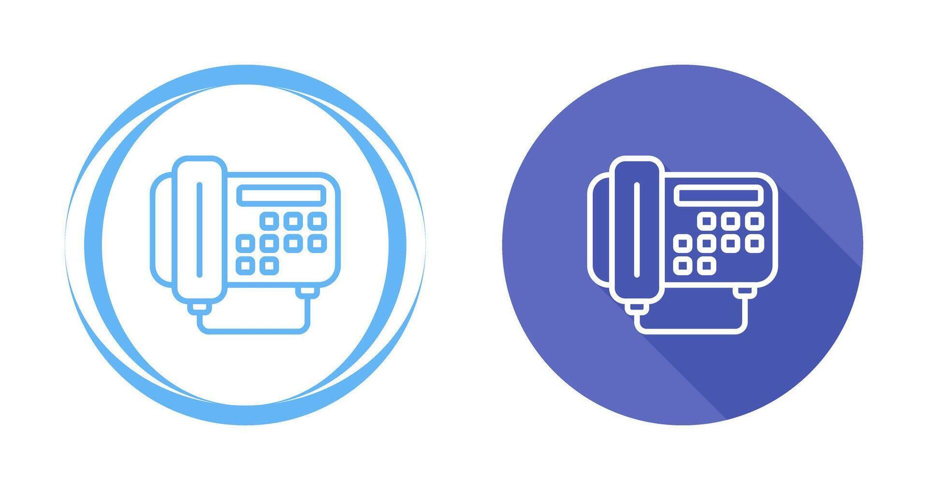 Fax Machine Vector Icon