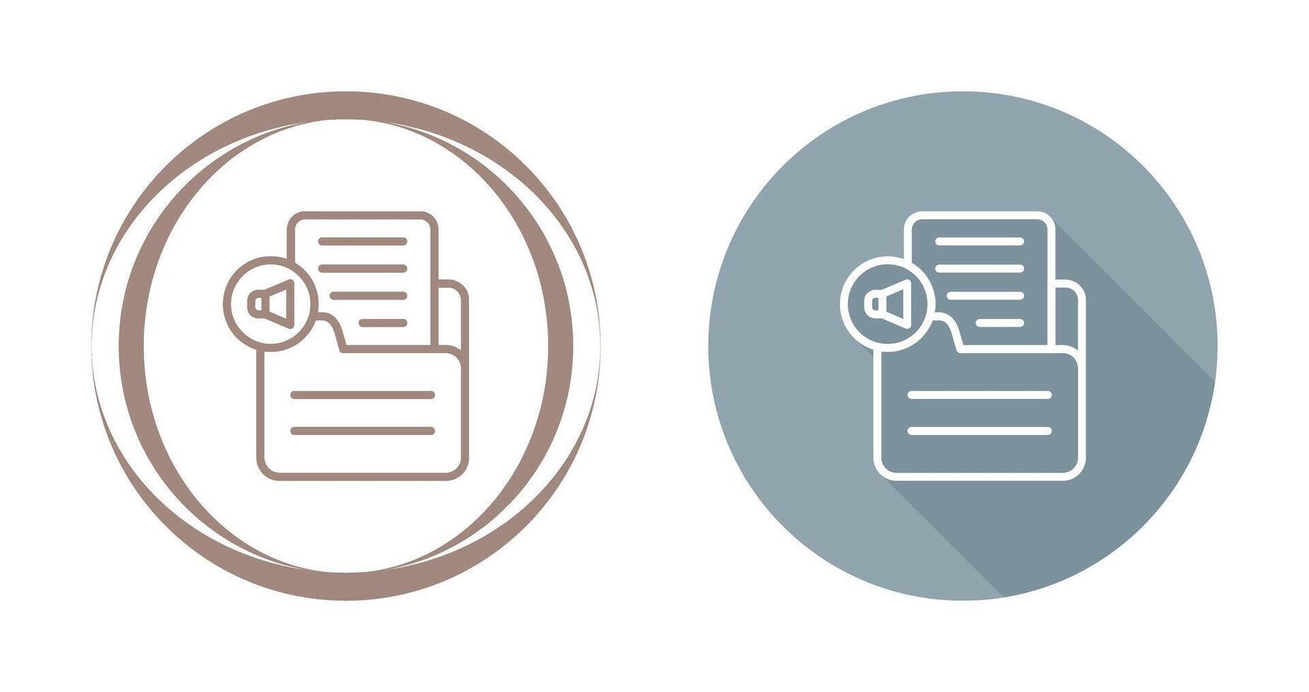 Document Insert Audio Vector Icon