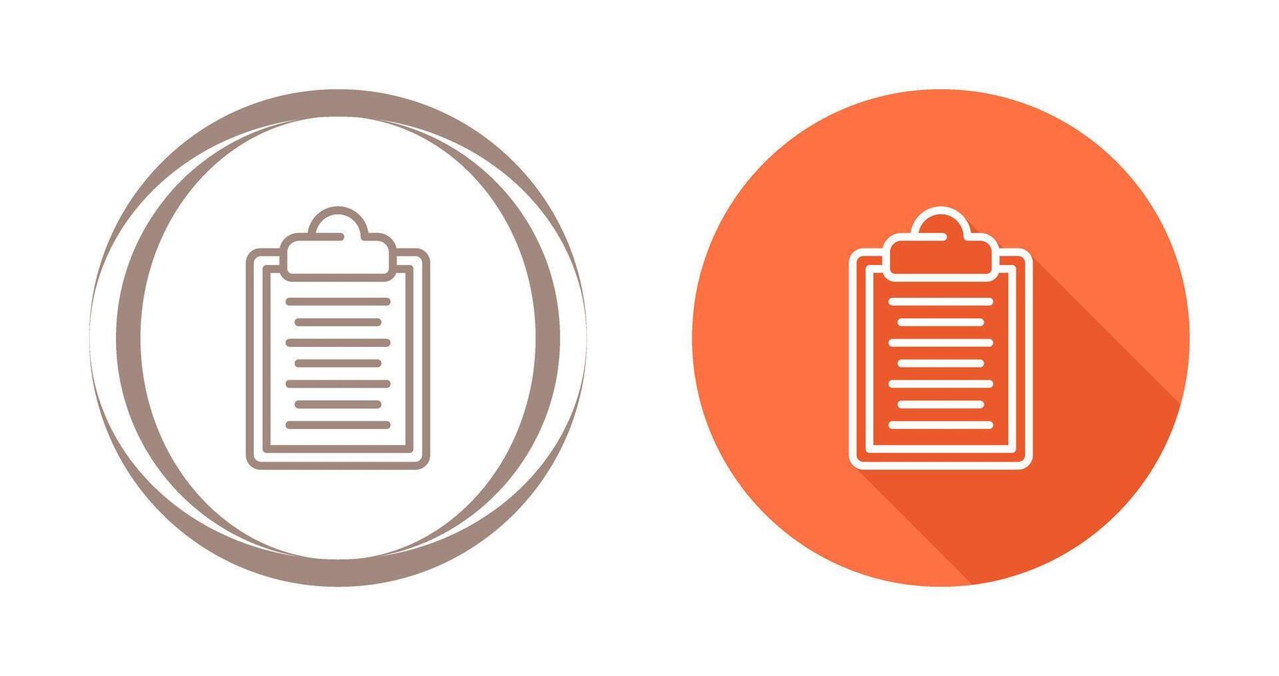 Clipboard Vector Icon
