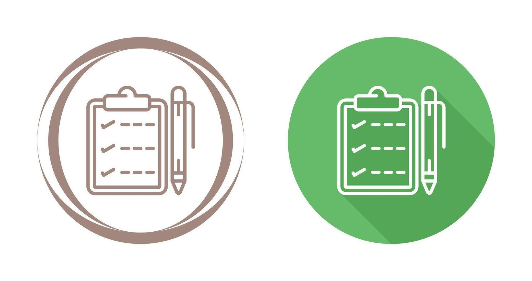 Notepad with pen Vector Icon