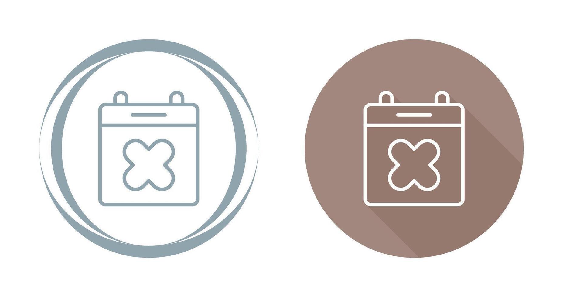 Calendar Xmark Vector Icon