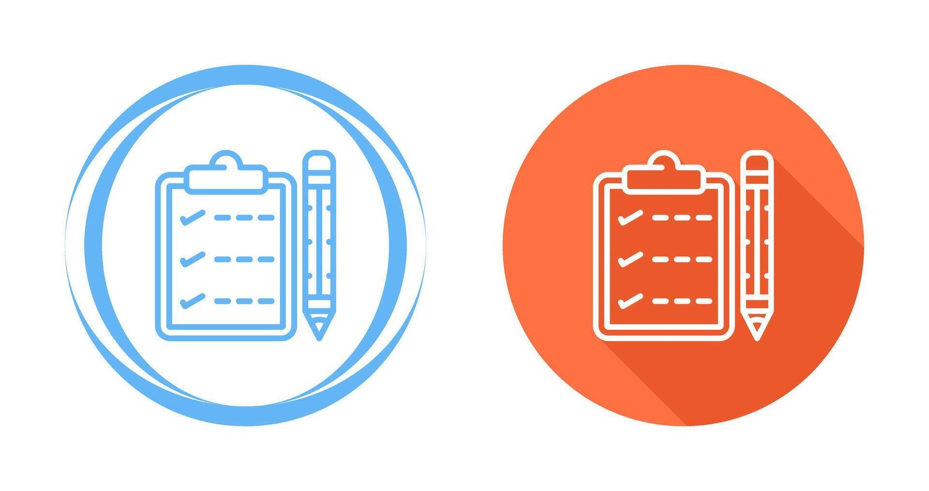 Writing pad Vector Icon