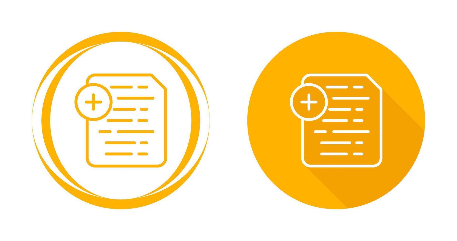 Document Insert Icon Vector Icon