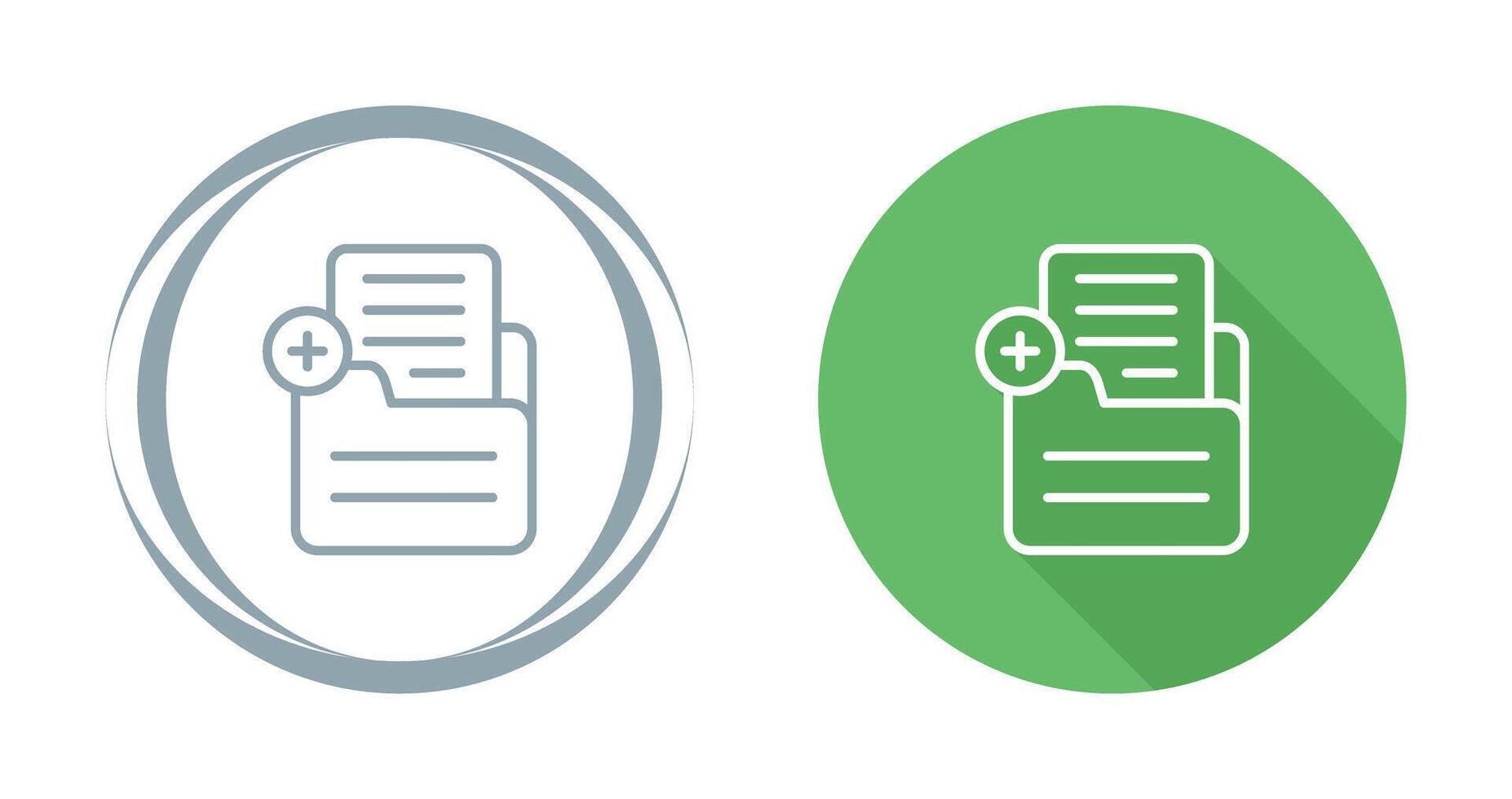 Document Add Vector Icon