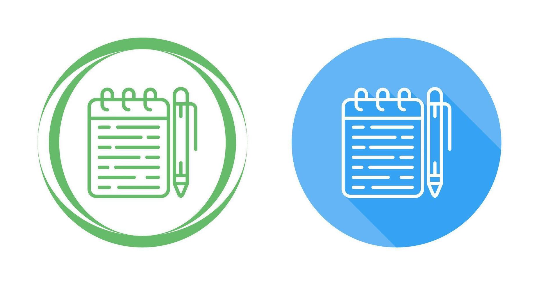 Memo pad Vector Icon