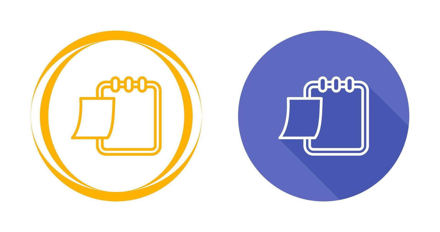 Writing pad Vector Icon