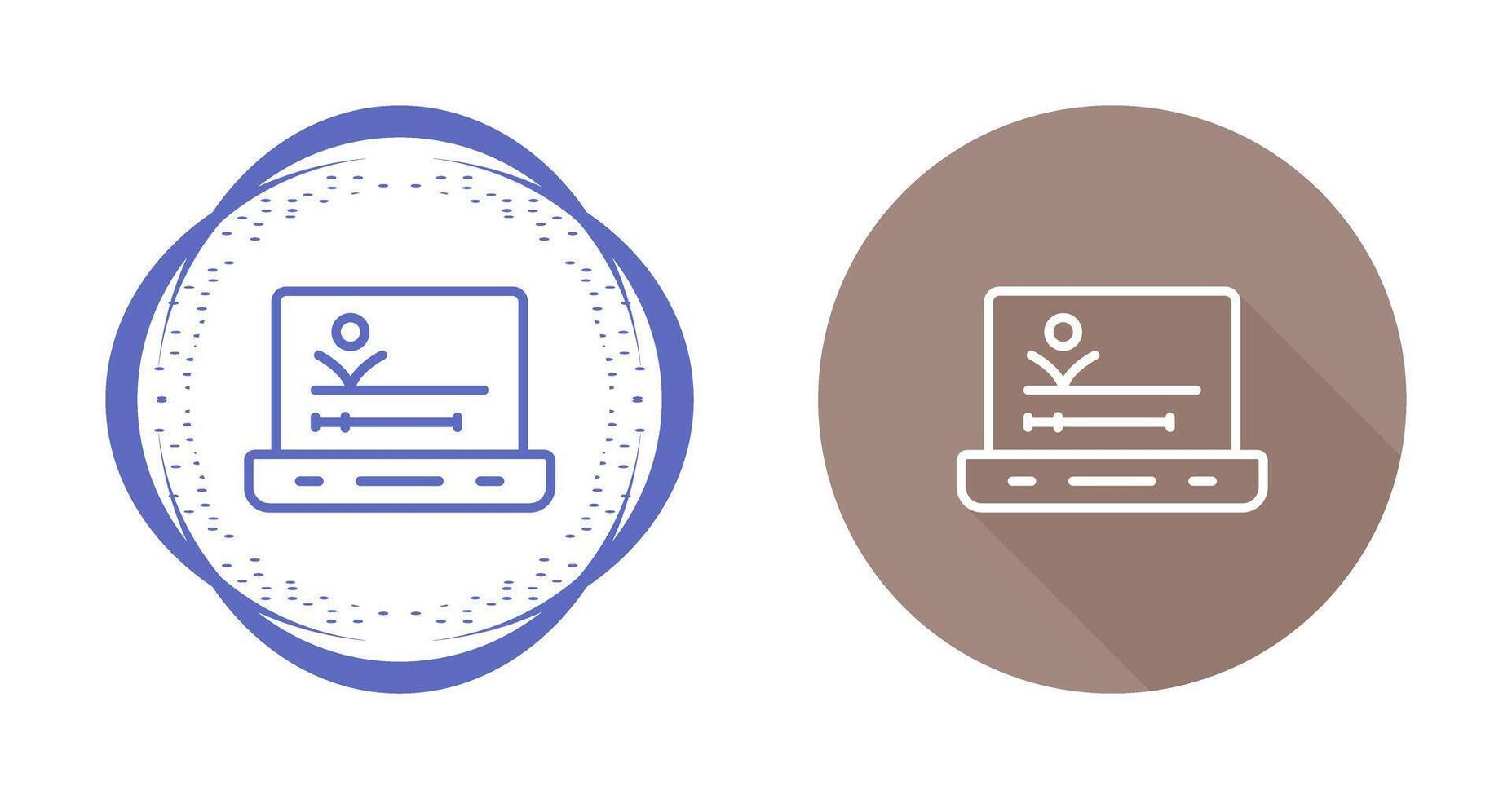 Motion Graphic Vector Icon