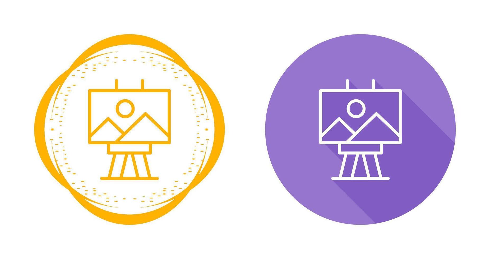 Canvas Vector Icon