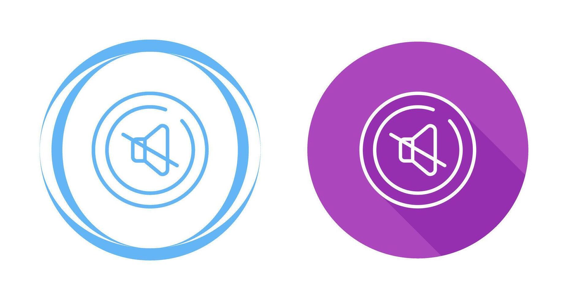 Volume Off Circle Vector Icon