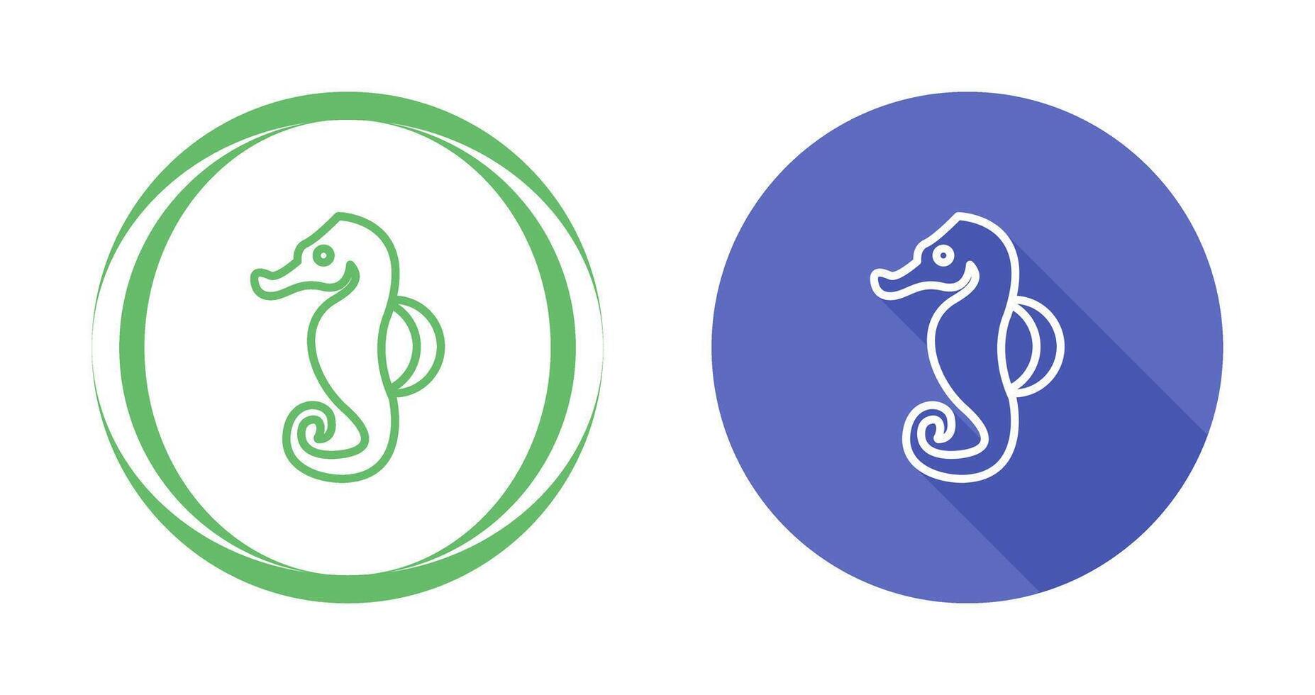 Seahorse Vector Icon