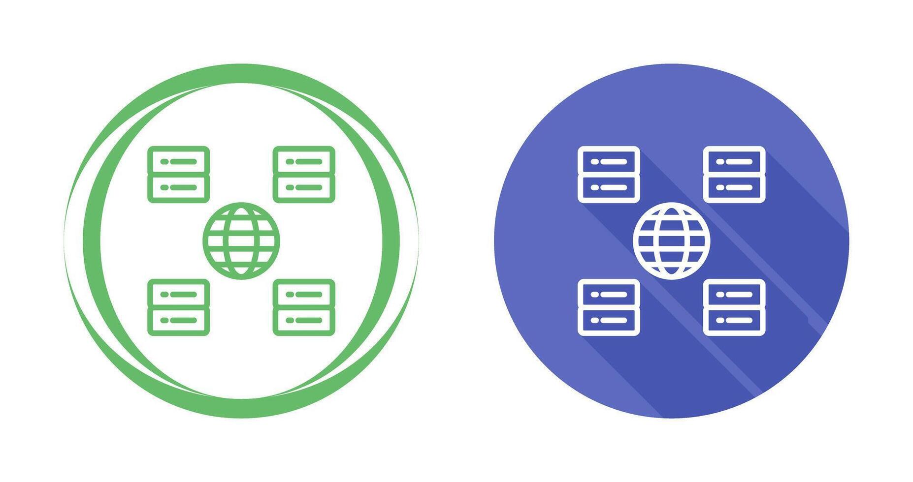 Content Delivery Network Vector Icon
