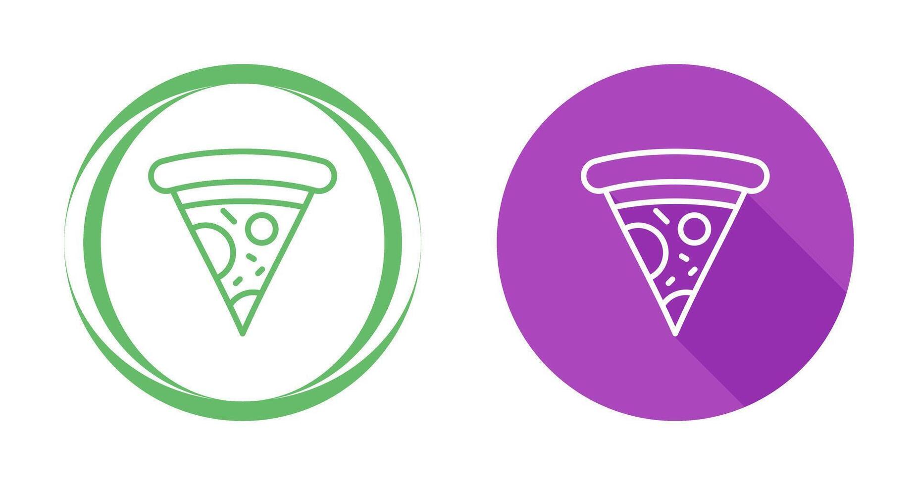 icono de vector de pizza