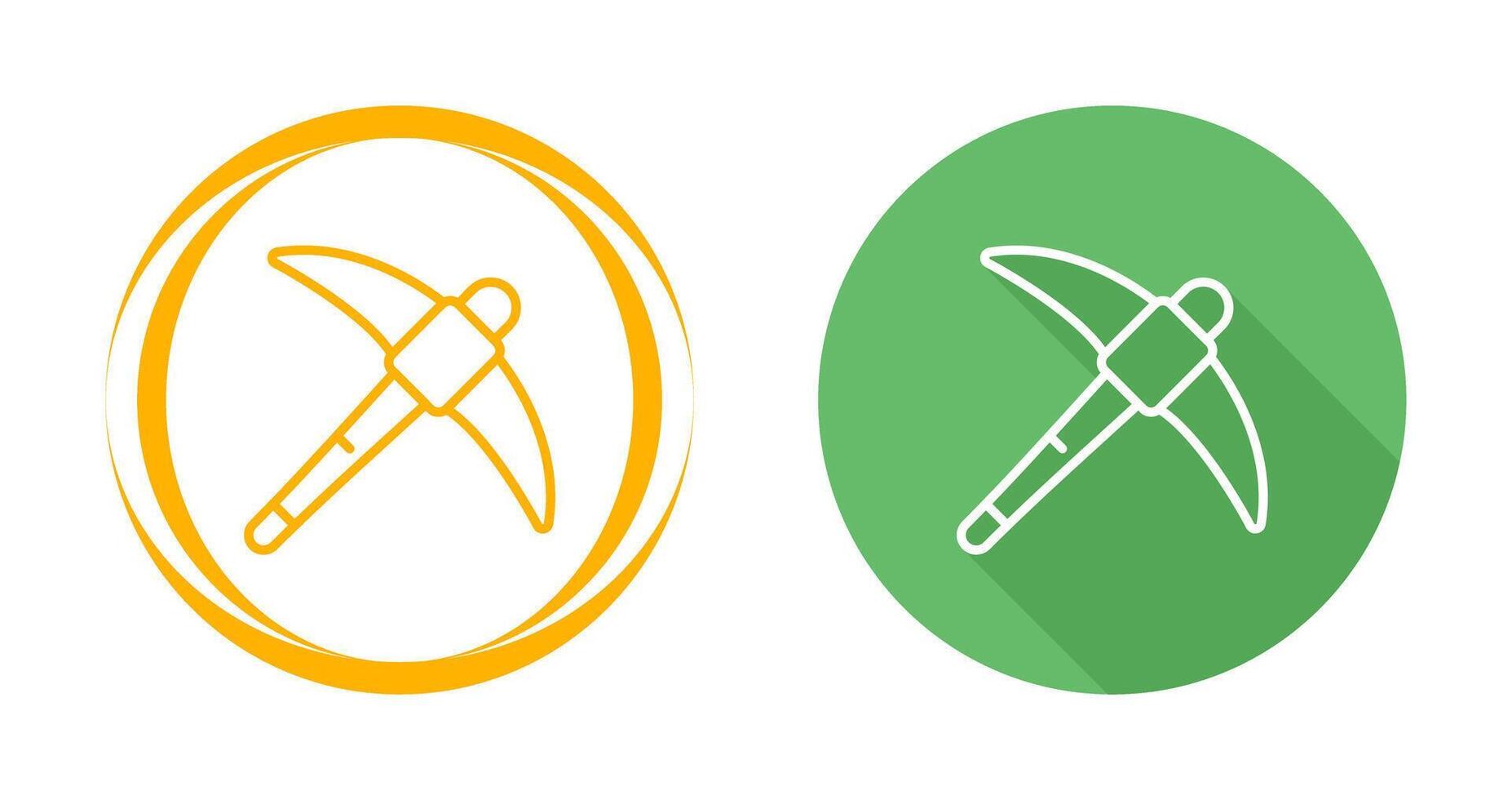 Pickaxe Vector Icon