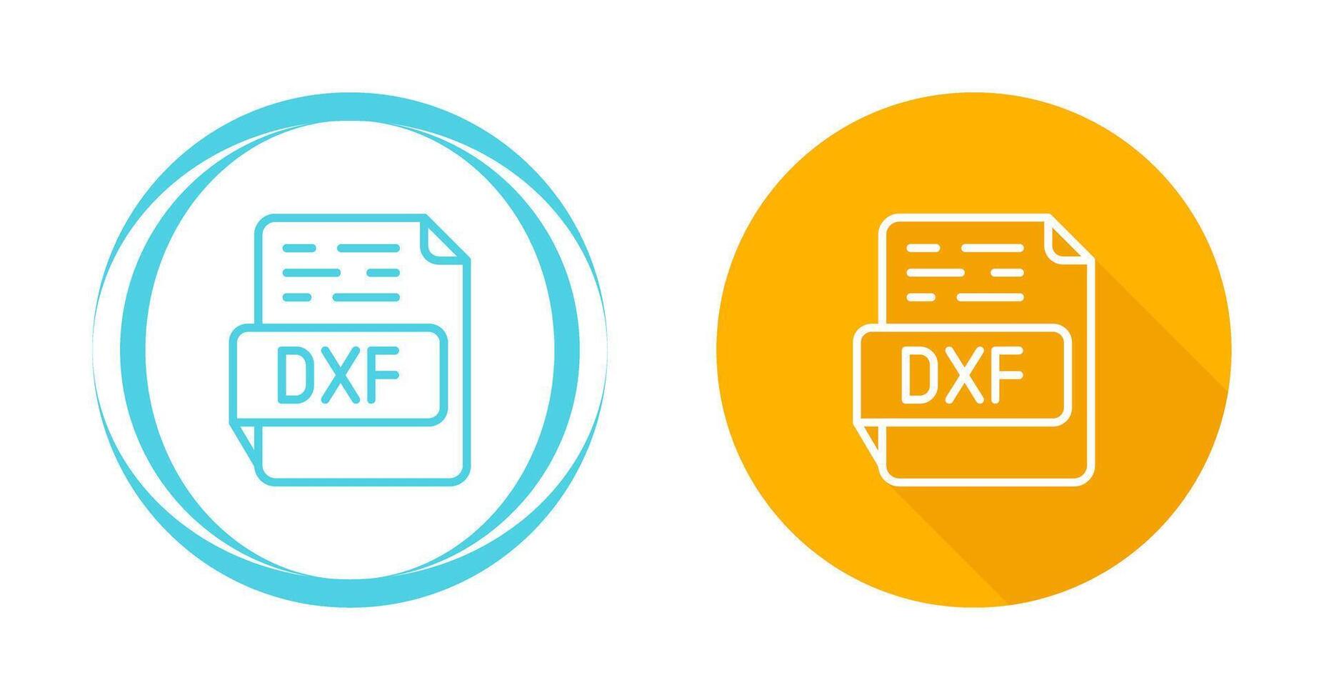 DXF Vector Icon