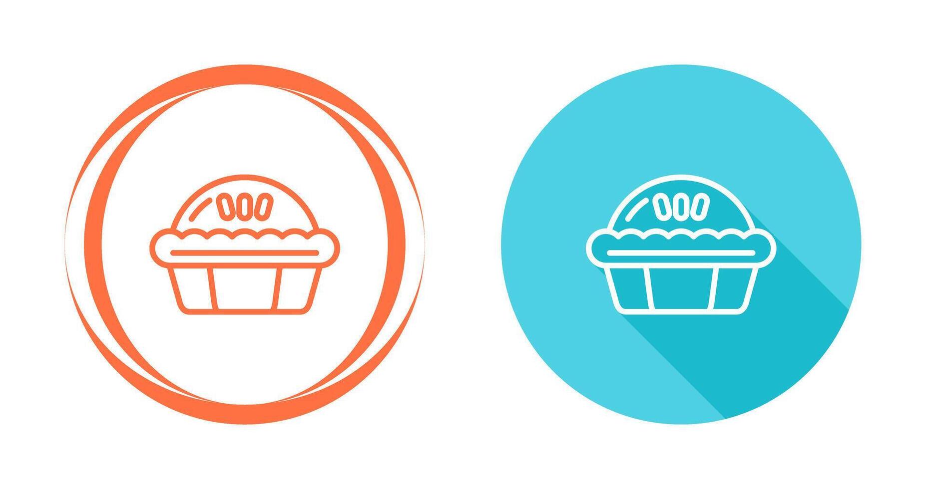 Pie Vector Icon