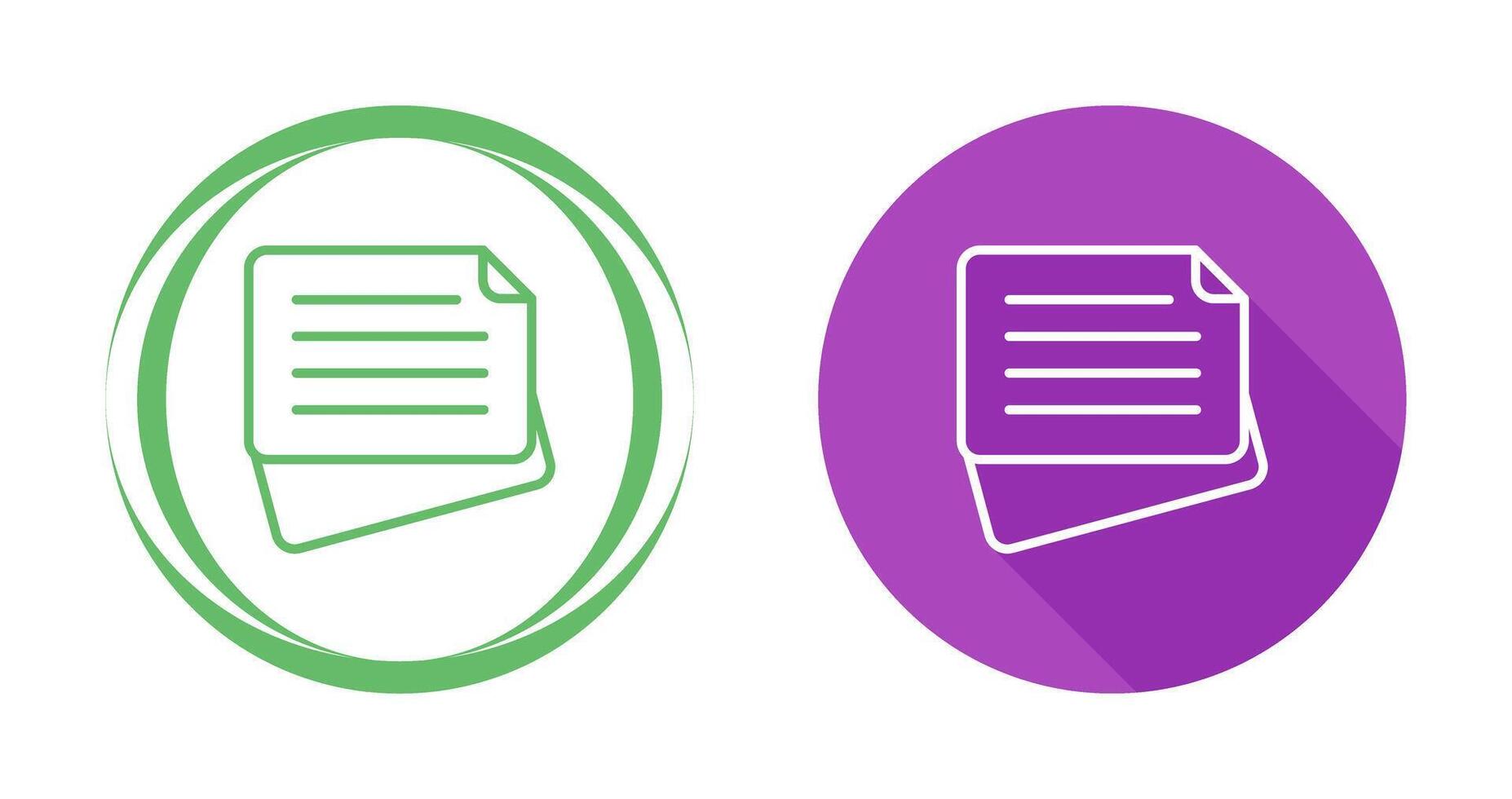 Sticky Note Vector Icon