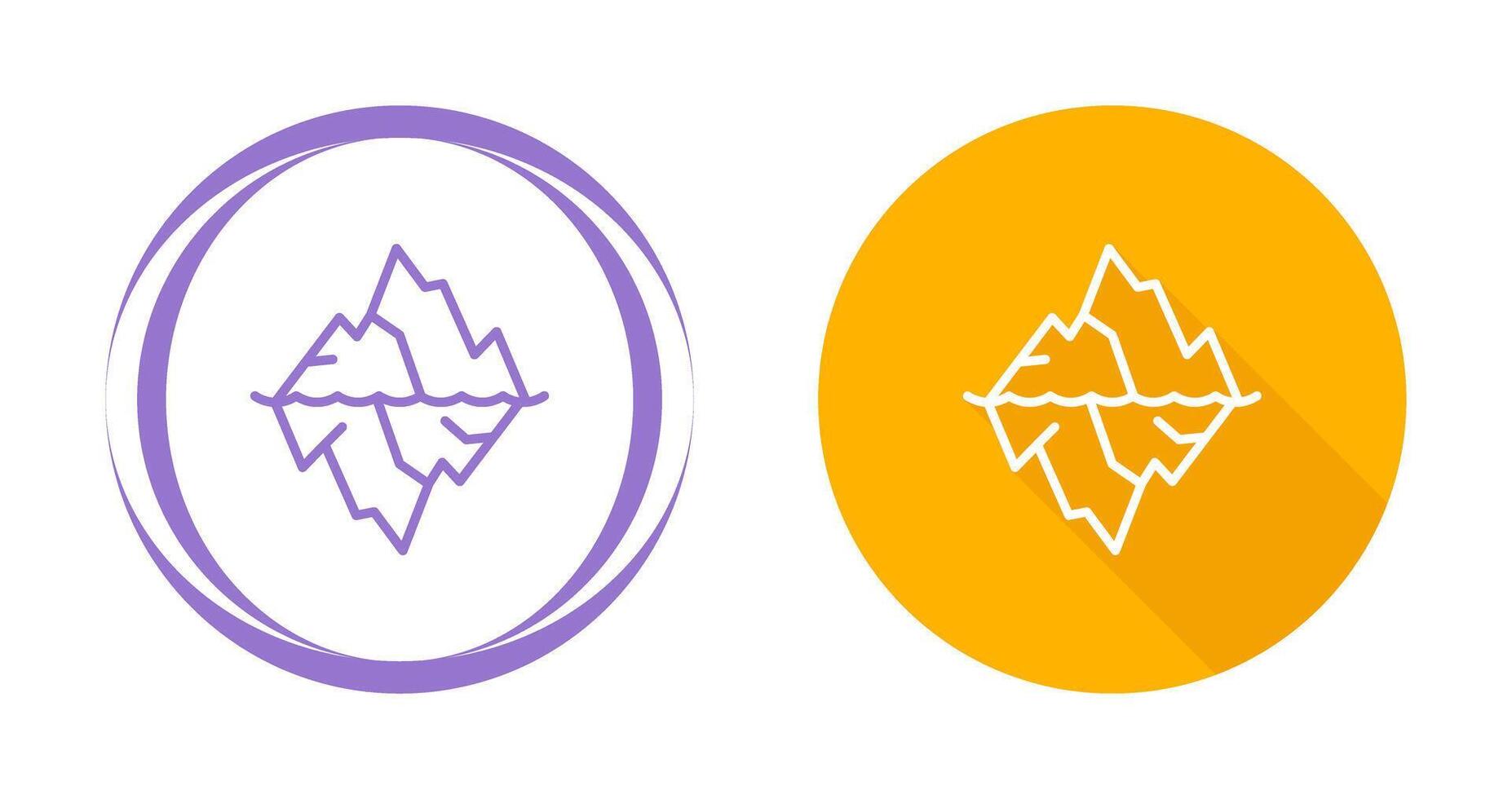 Glacier Vector Icon