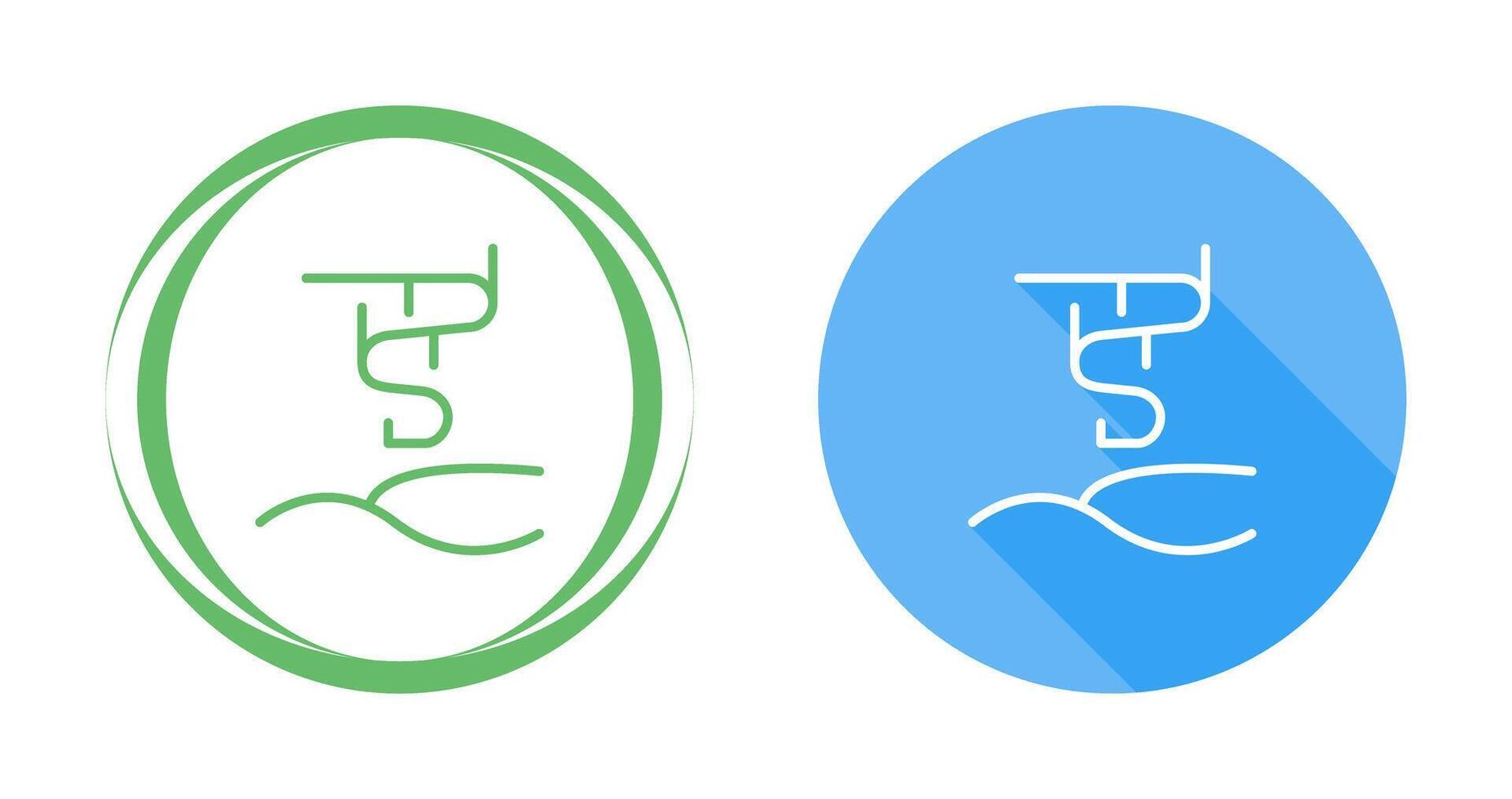 Aurora borealis Vector Icon
