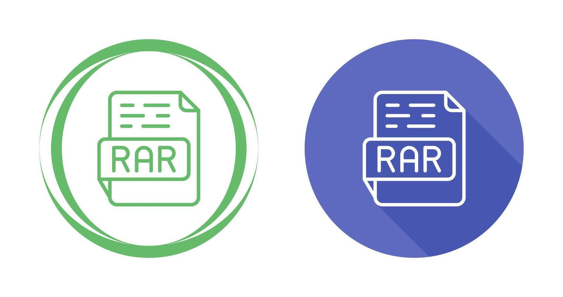 RAR Vector Icon