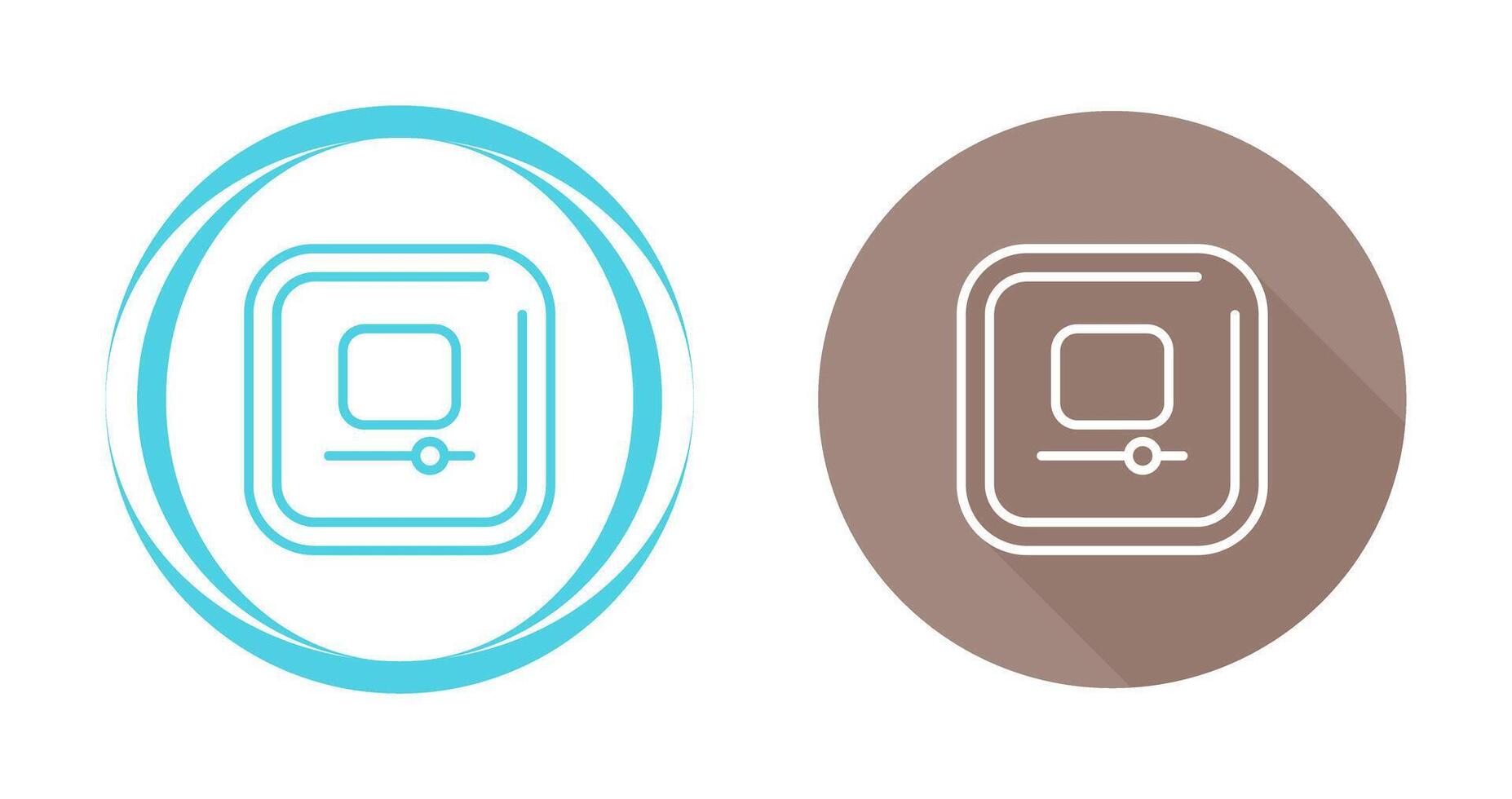Video Stop Square Vector Icon