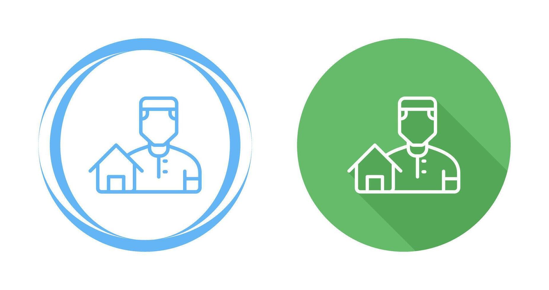 House Owner Vector Icon